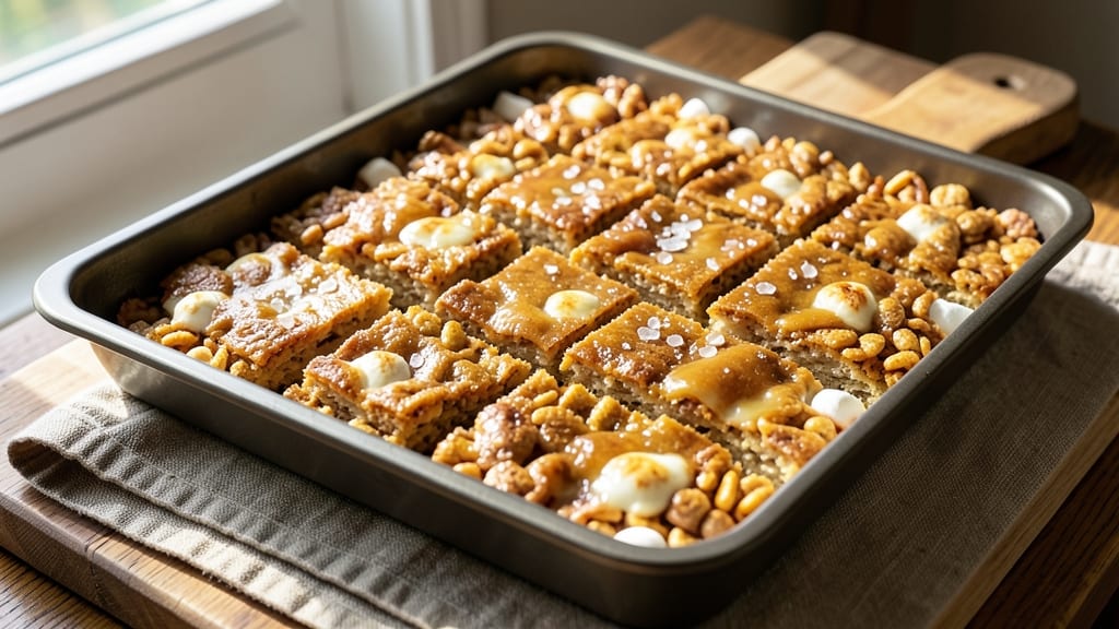 Rice Krispie Treats Recipe for 8x8 Pan: Crunchy Clusters With Vanilla Gooey Magic