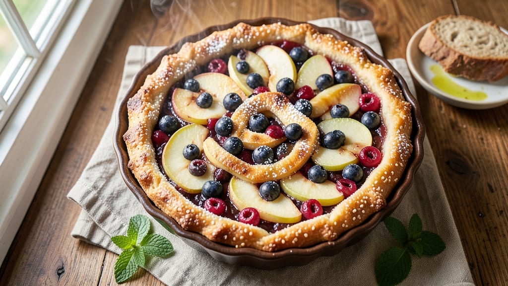 Apple Blueberry Cherry Pie Recipe: Tri-Fruit Filling That Stays Moist All Night