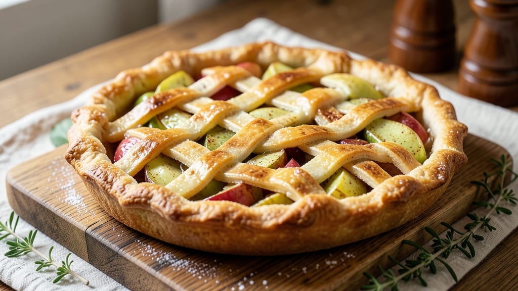 9 X 13 Apple Pie Recipe: Spiced Filling and Buttery Lattice Crust Masterpiece