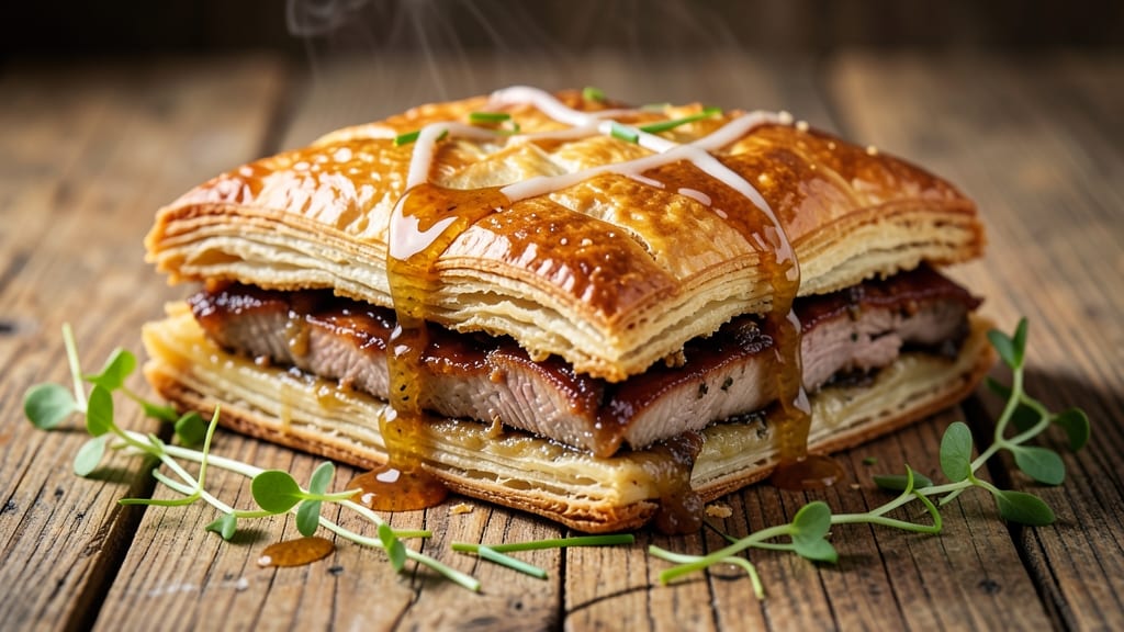 Pork Pie Recipe French Canadian: Savory Meat Puff Pastry With Mustardy Twist