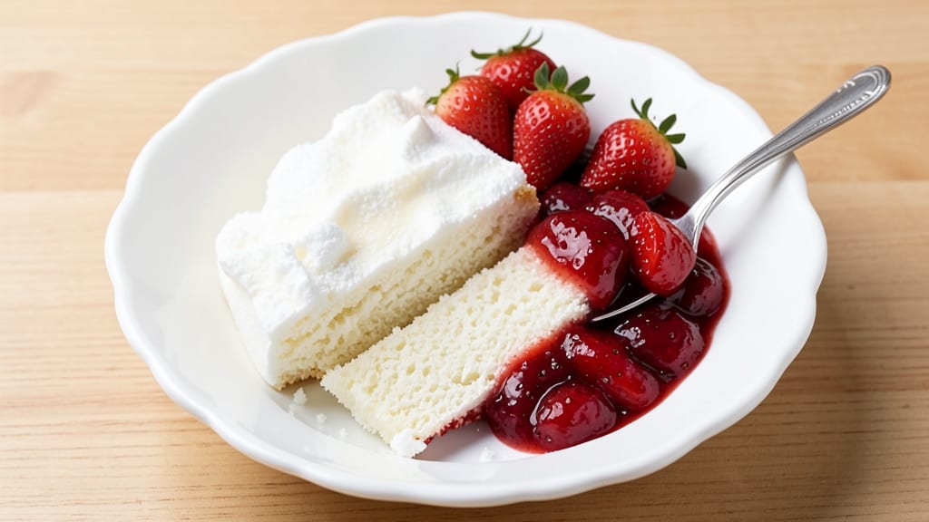 Angel Food Cake and Strawberry Pie Filling Recipe: Light-as-Air Layers and Bursting Fruit