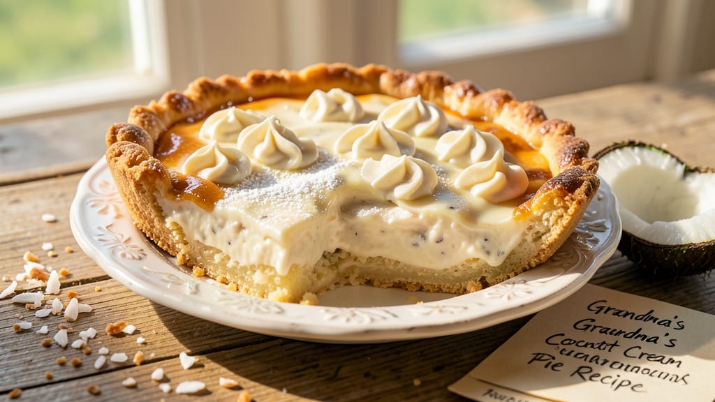 Add a Pinch Coconut Cream Pie Recipe: Tropical Layers with Velvety Texture