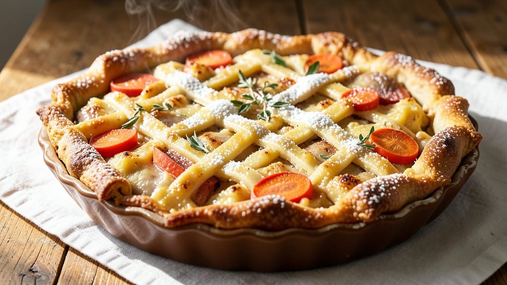 Hot Pot Pie Recipe: Deep-Dish Comfort With Foil-Sealed Crust