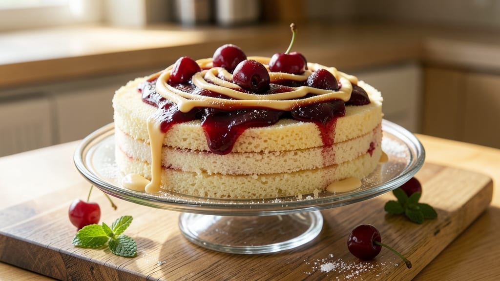 Angel Food Cake Mix and Cherry Pie Filling Recipe: Layered Dessert With Whipped Texture and Tart-Sweet Balance