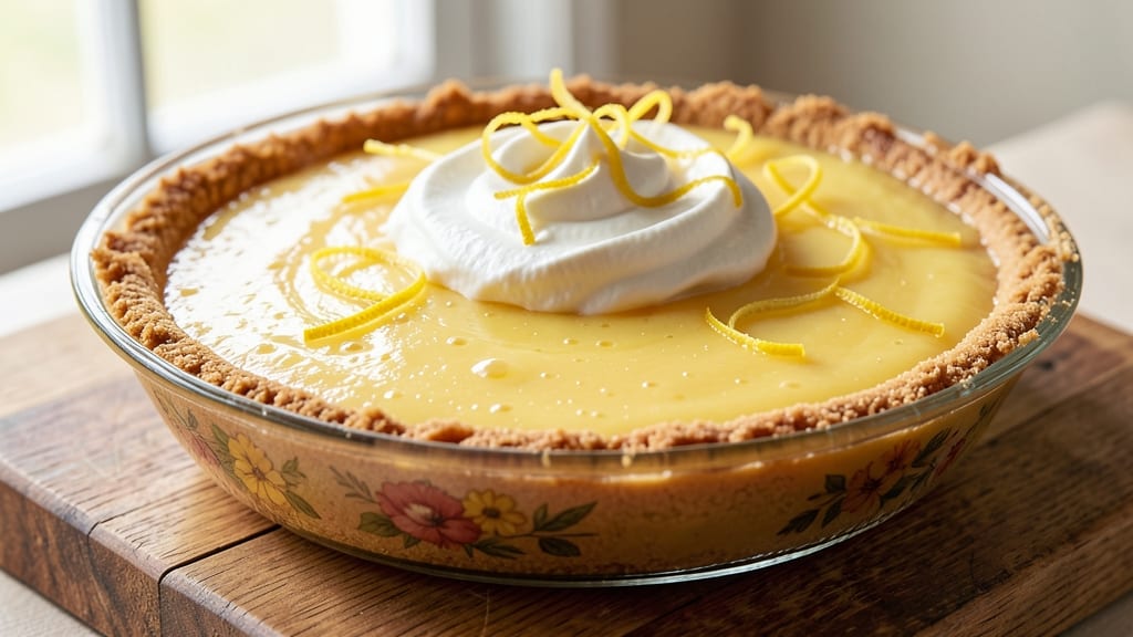 3-Ingredient Lemon Pie Recipe: Zesty Brightness Without the Fuss