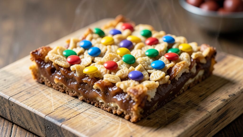 Rice Krispie Treat Recipe with Mini M&ms: Crunchy Clusters and Colorful Surprise in One Bite