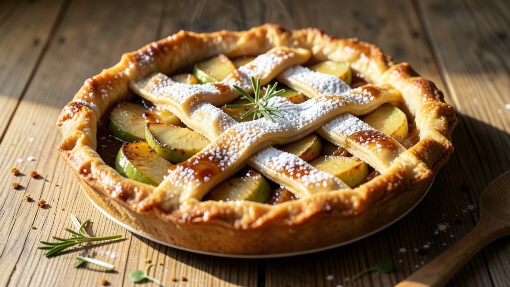 Small Apple Pie Recipe From Scratch: Hand-Flaked Crust With Golden Brown Edges