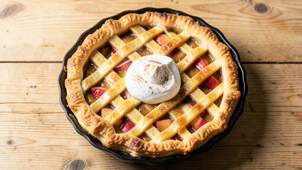 Amish Sour Cream Apple Pie Recipe: Rustic Spice and Buttery Crust Harmony