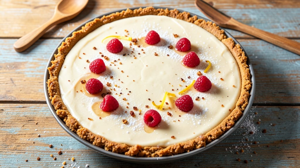 9-Inch Pie Pan Cheesecake Recipe: Foolproof No-Bake Stability in Minutes