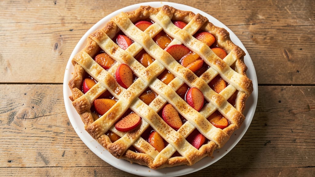 Alison Roman's Pie Recipe: Buttery Lattice Crust Over Spiced Fruit Filling