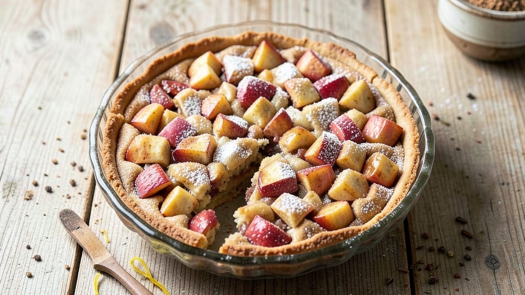 So Yummy Apple Pie Cake Recipe: Two-Layer Magic with Vanilla Bean Swirl