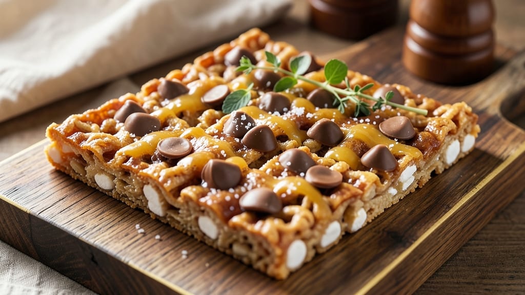 Rice Krispie Treat Recipe with Butterscotch Chips: Foil-Sealed Crispy Edges and Gooey Centers