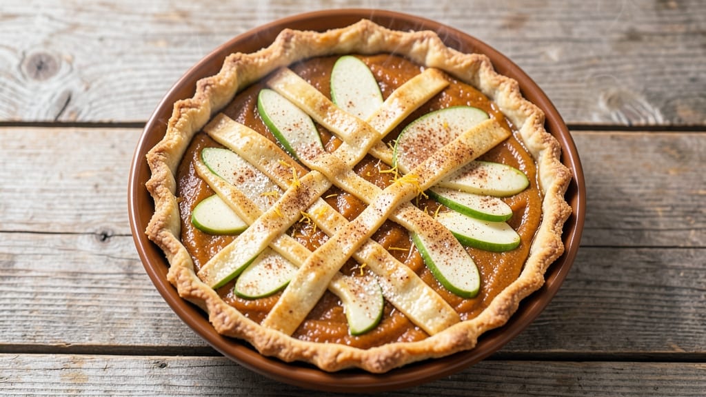 Pumpkin Dutch Apple Pie Recipe: Spiced Autumn Layers With Crispy Top and Creamy Filling