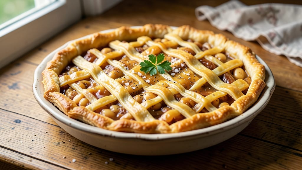 Ali's Bean Pie Recipe: Warm Spiced Filling Under Flaky Homemade Crust