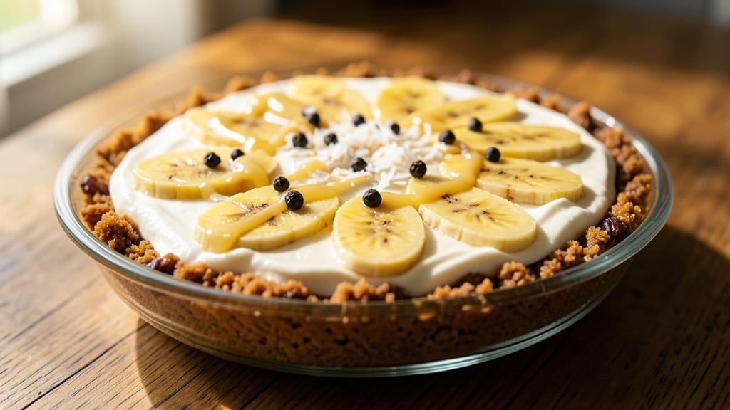 Raw Vegan Banana Cream Pie Recipe: No-Bake Creamy Bliss With Nutty Crunch