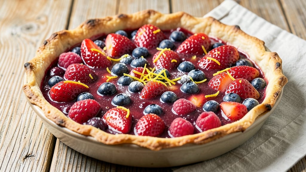 3 Berry Pie Filling Recipe: Bursting With Jammy Sweetness and Foil-Sealed Crust Brilliance