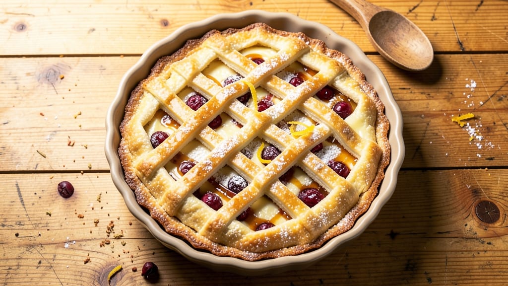 2-Crust Pie Recipe With Shortening: Flaky Layers That Stay Golden All Night
