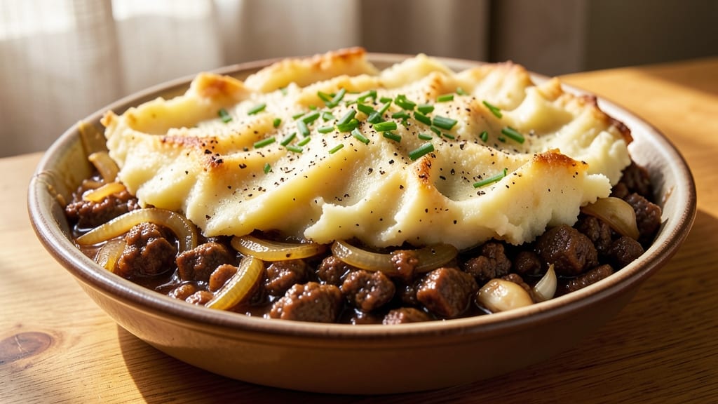 African American Shepherd's Pie Recipe: Soul-Warming Mashed Potato Topping with Savory Meat Filling