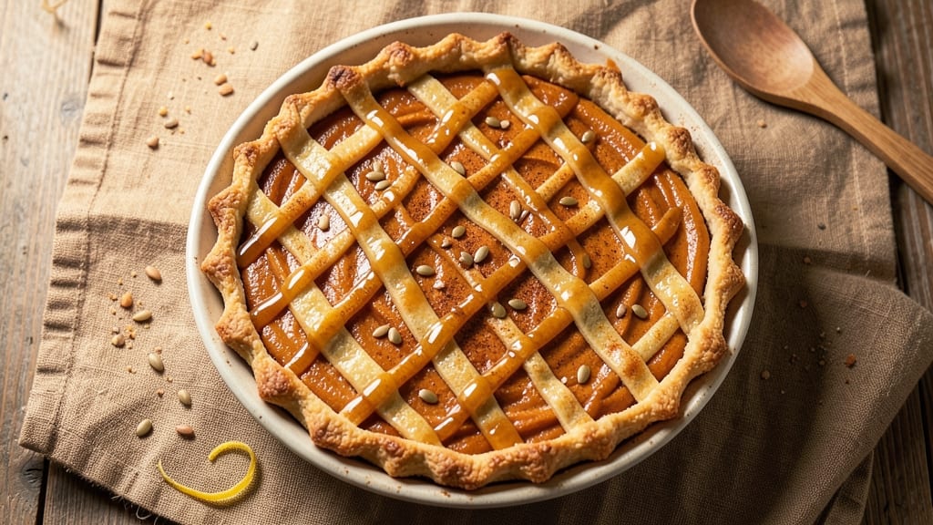 Agave Sweetened Pumpkin Pie Recipe: Silky Spice with Golden Crust Brilliance
