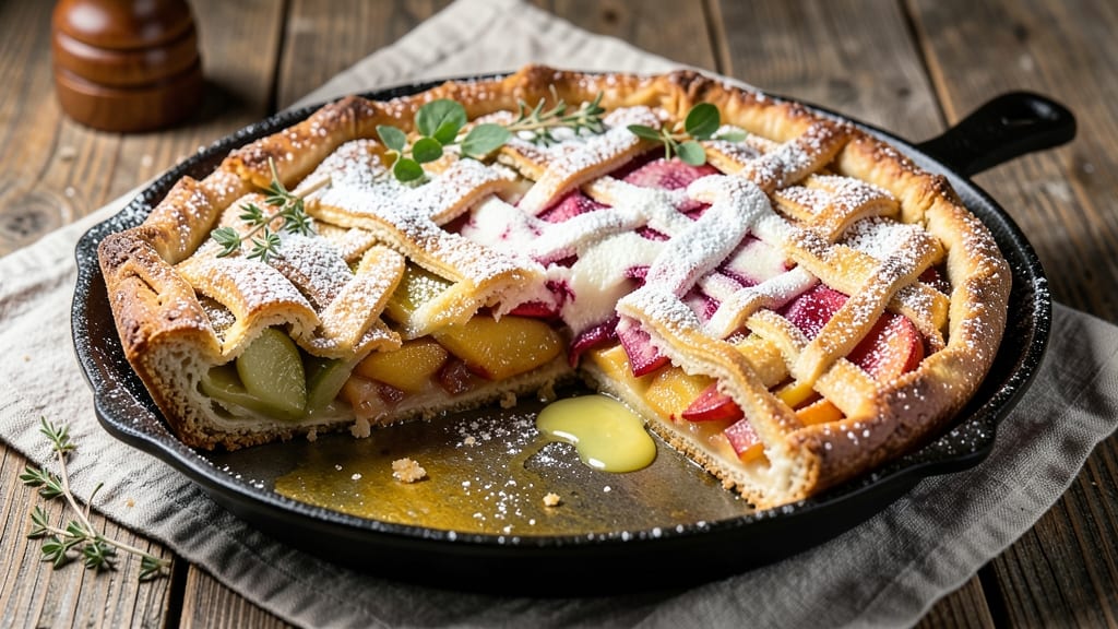 3 Apples Pie Recipe: Triple-Spiced Filling With Buttery Lattice Crust