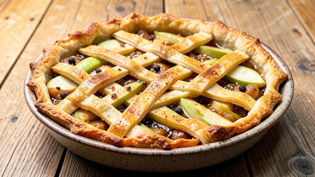 Apple Hill Pie Recipe: Spiced Apple Filling with Homemade Lattice Top
