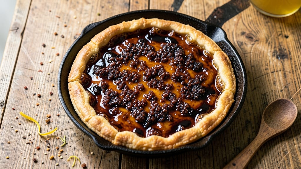 Amish Wet Bottom Shoofly Pie Recipe: Molten Caramel Swirls and Crunchy Top Magic