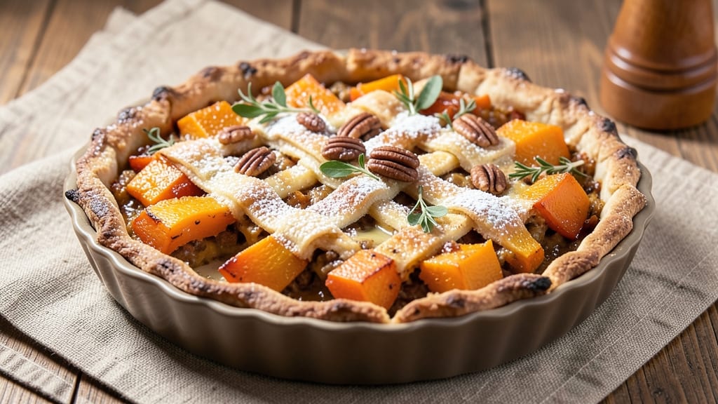 Roasted Butternut Squash Pie Recipe: Warm Spice and Silky Filling Fusion