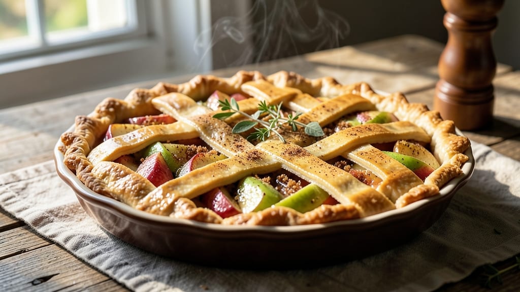 Southern Dutch Apple Pie Recipe: Caramelized Spices and Foil-Sealed Crust