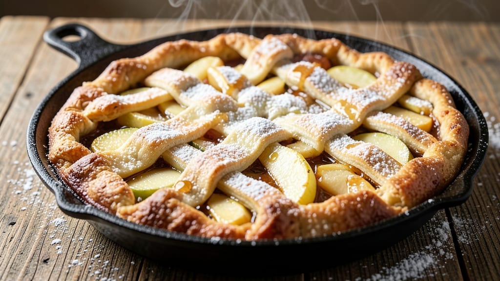 Pioneer Woman Skillet Apple Pie Recipe: Caramelized Apples and Spiced Filling in One Dish