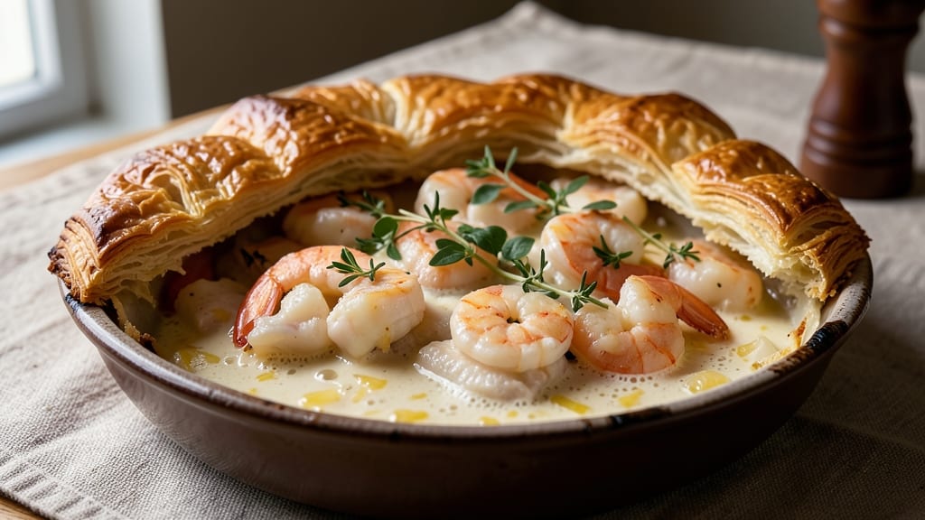Seafood Pot Pie Recipe Puff Pastry: Crispy Top, Creamy Filling Harmony