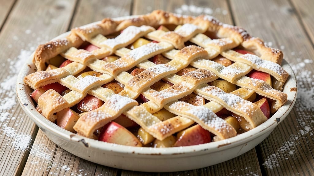 Saltine Cracker Apple Pie Recipe: Crunchy Top, Buttery Lattice Magic