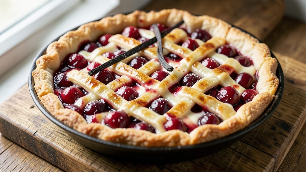 American Spoon Cherry Pie Recipe: Homemade Vanilla Bean Swirl in Every Slice