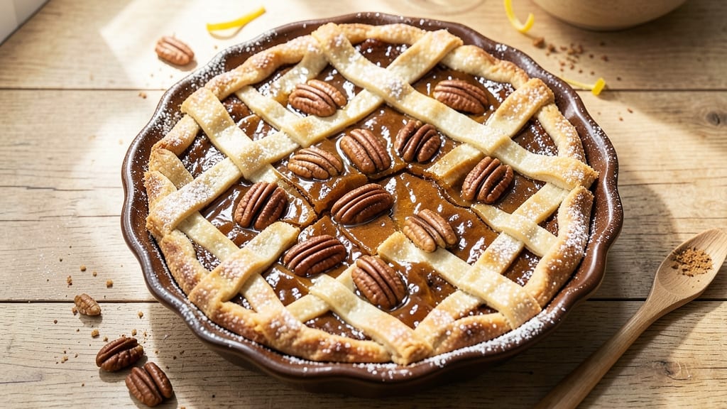 1920 Pecan Pie Recipe: Vintage Spice and Caramelized Crunch