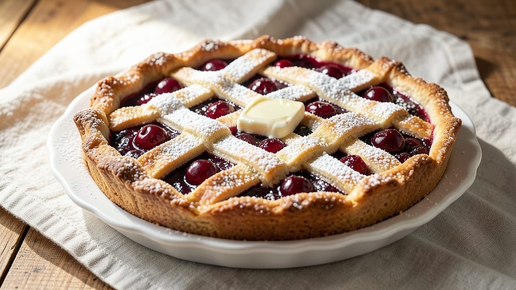 Amazing Cherry Pie Recipe: Bursting With Juicy Fruit and Foil-Sealed Crust