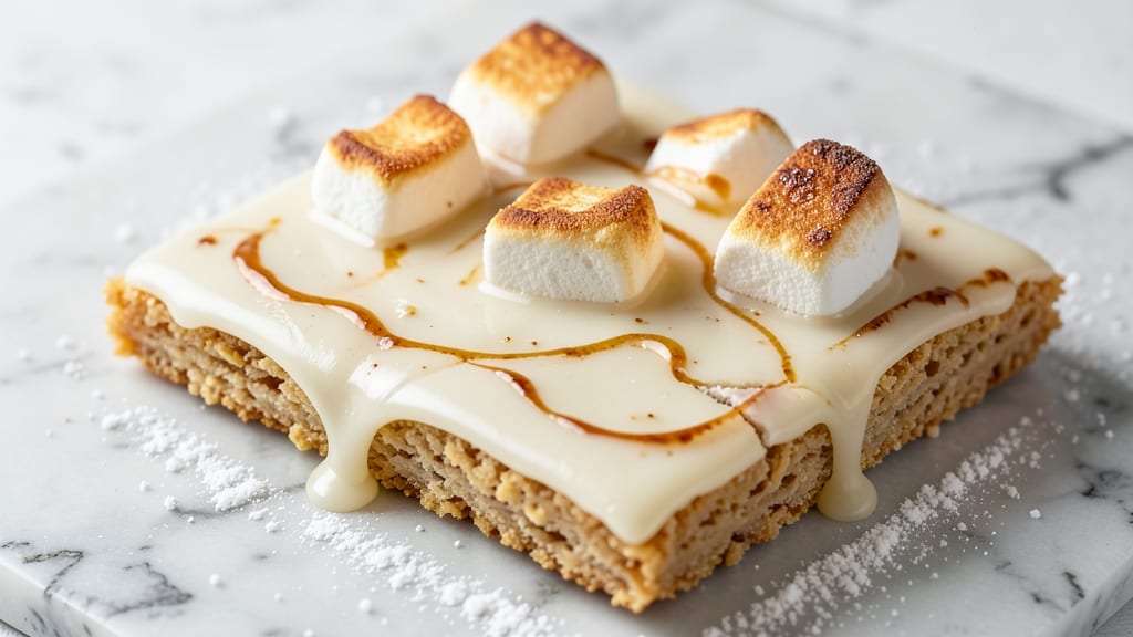 Rice Krispie Treat Icing Recipe: Marshmallow-Melted Glaze for Crunchy Edges