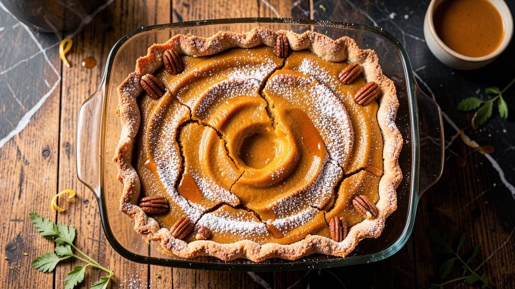 9 X 13 Pumpkin Pie Recipe: Spiced Filling and Buttery Lattice Crust Harmony