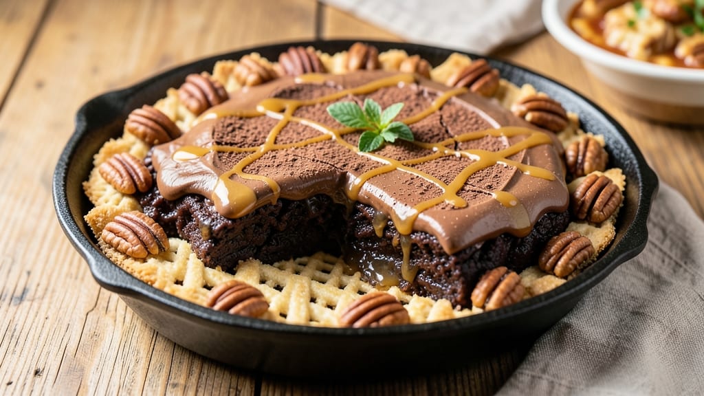 Appalachian Fudge Brownie Pie Recipe: Deep Chocolate Swirls and Crunchy Top Magic