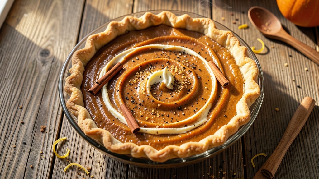 10-Inch Deep Dish Pumpkin Pie Recipe: Pie-Crust Perfection Without the Pan