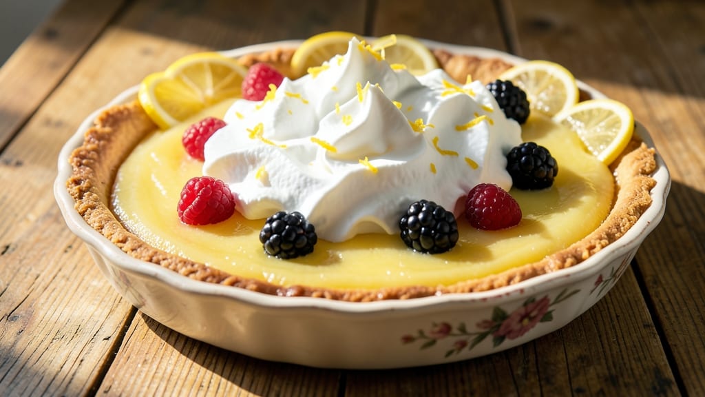 Anna Olson's Lemon Pie Recipe: Bright Citrus Crust and Ultra-Smooth Filling