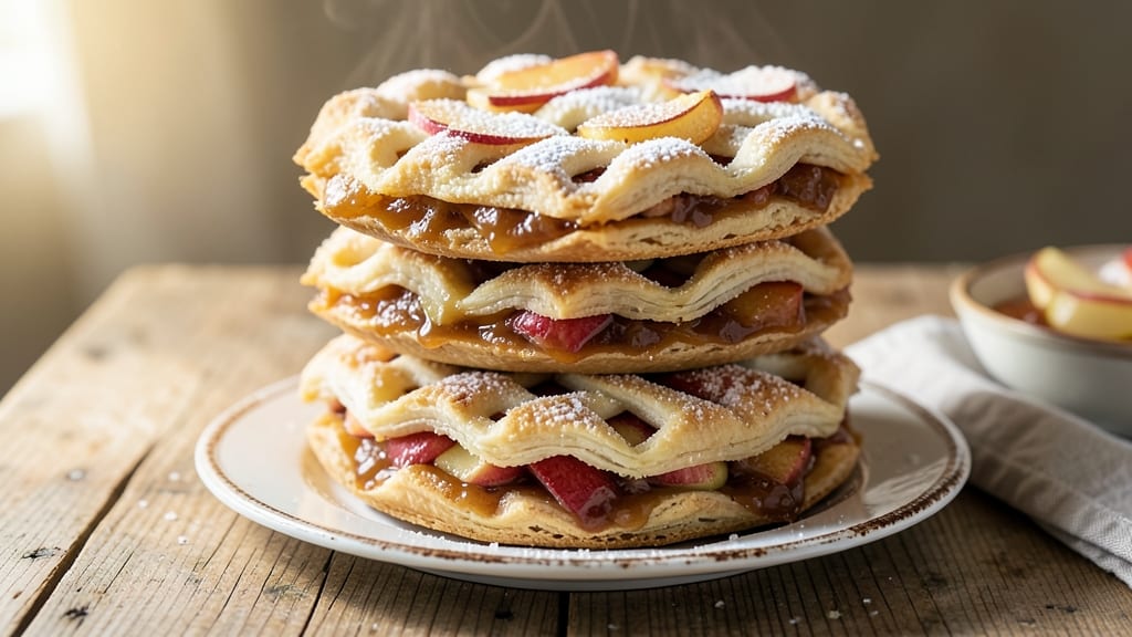 Stacked Apple Pie Recipe: Layered Vanilla-Cinnamon Crunch in One Bite