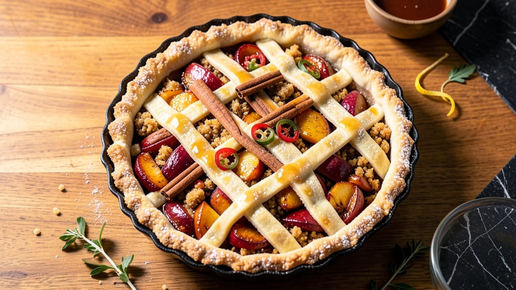 Spicy Apple Pie Recipe: Cinnamon-Kick Filling With Crispy Lattice Top