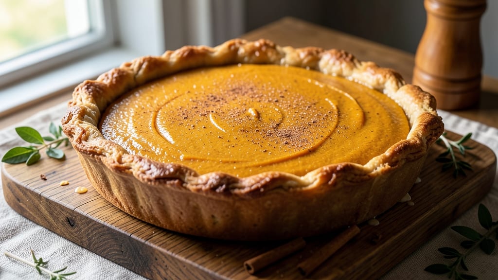 8 Pumpkin Pie Recipe: Cinnamon-Spiced Whisked Filling in One Bowl