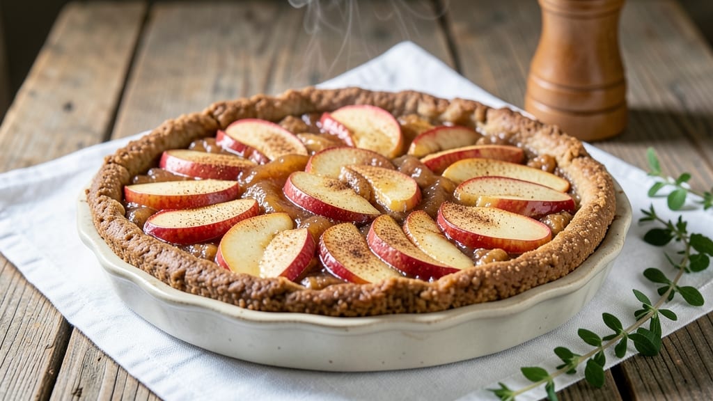 Raw Vegan Apple Pie Recipe: Flaky Crust and Spiced Filling Without Dairy