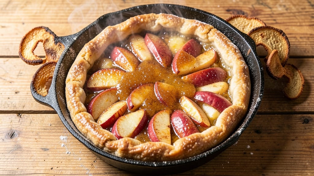 Southern Fried Apple Pie Recipe: Crispy Crust, Gooey Caramelized Topping Twist