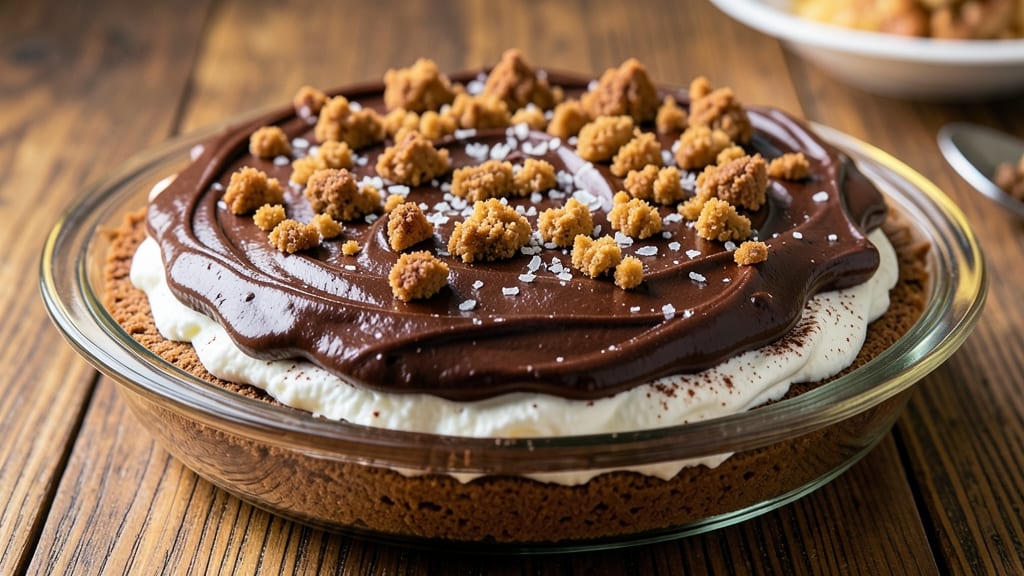 4 Layer Chocolate Pie Recipe: Decadent Layers From Crunchy to Fudgy