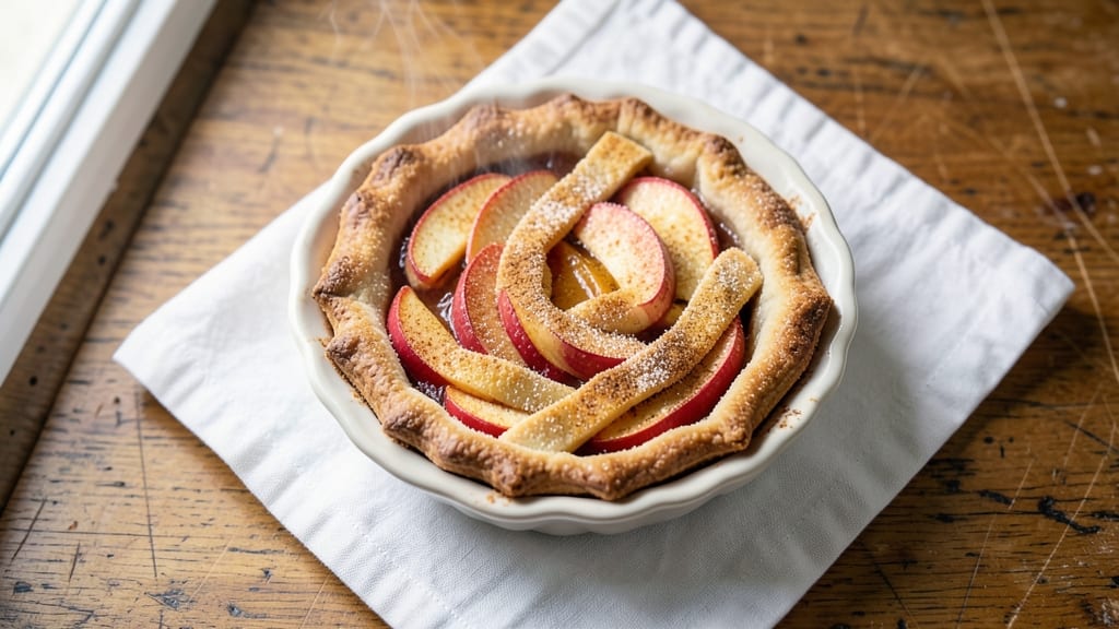 5 Inch Mini Apple Pies Recipe: Cinnamon-Spiced Crusts in 25 Minutes