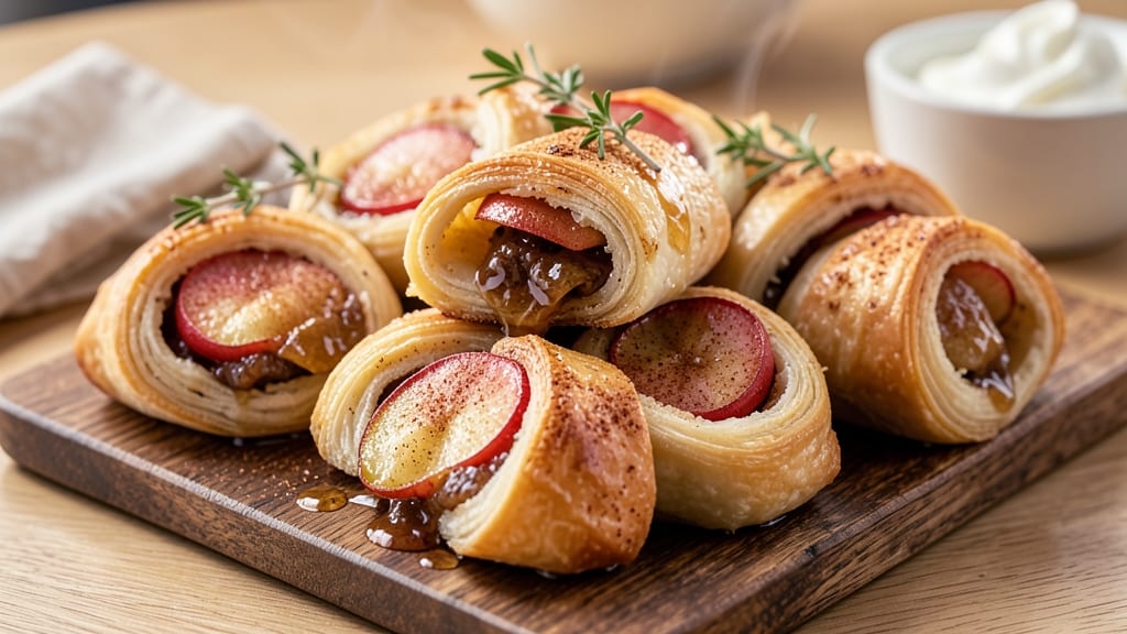 Apple Pie Bites Recipe With Crescent Rolls: Mini Desserts With Crusty Bites and Jammy Filling