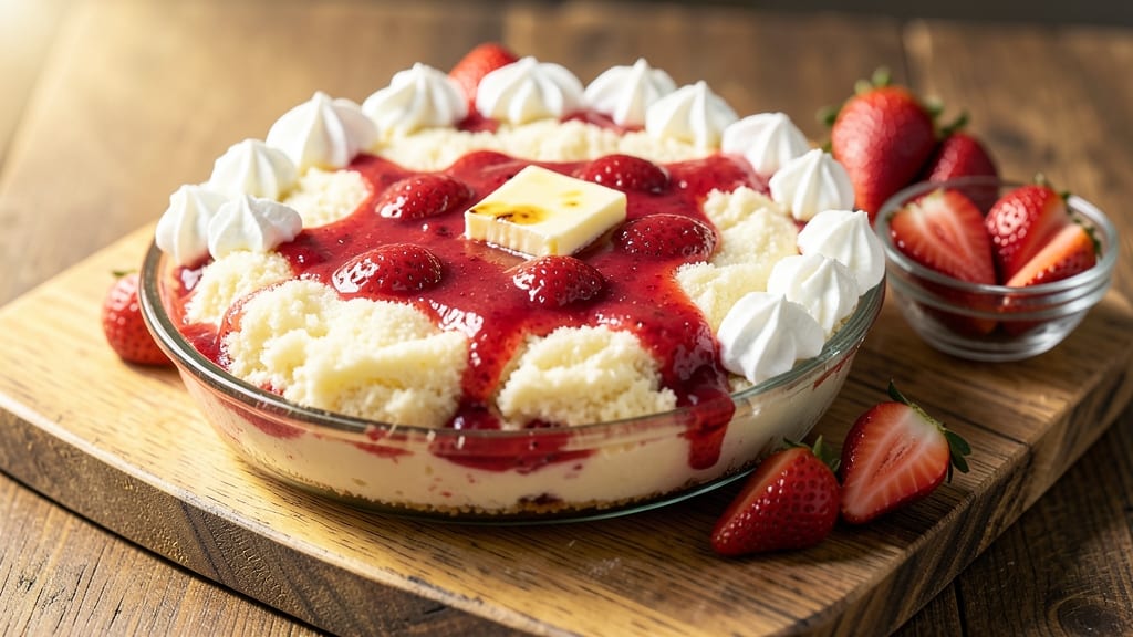 Angel Food Cake Mix and Strawberry Pie Filling Recipe: Light-as-Air Layers With Bursting Fruit