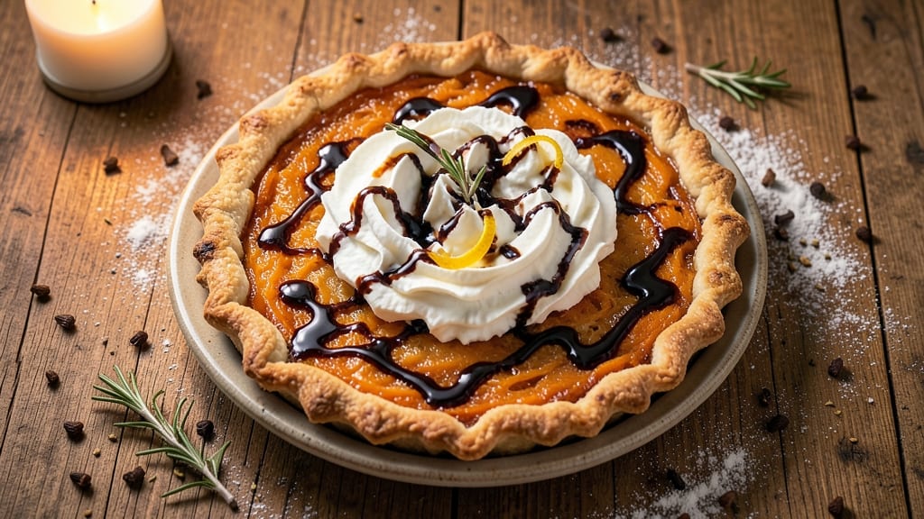 18th Century Pumpkin Pie Recipe: Spiced Rum-Infused Crust and Slow-Baked Filling
