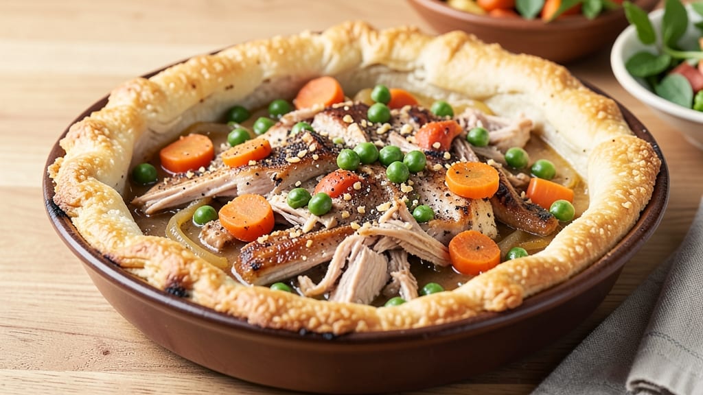 Pillsbury Pie Crust Turkey Pot Pie Recipe: Flaky Top, Hearty Gravy Harmony